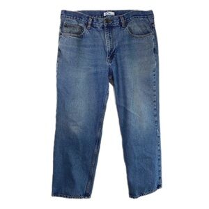 Blue Mountain Men’s Worn Ranch Work Condition Denim Jeans 38/30